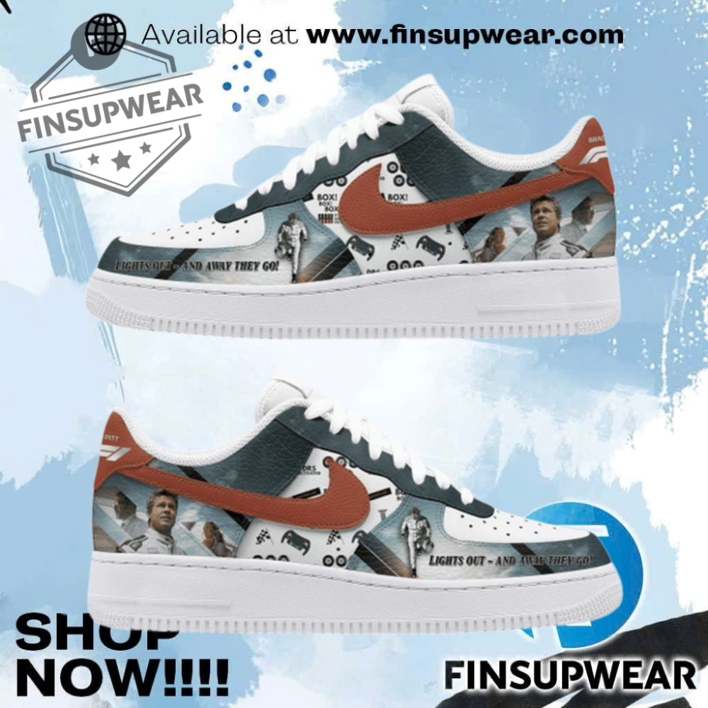 F1 The Movie 2025 Limited Edition Air Force 1 Sneakers