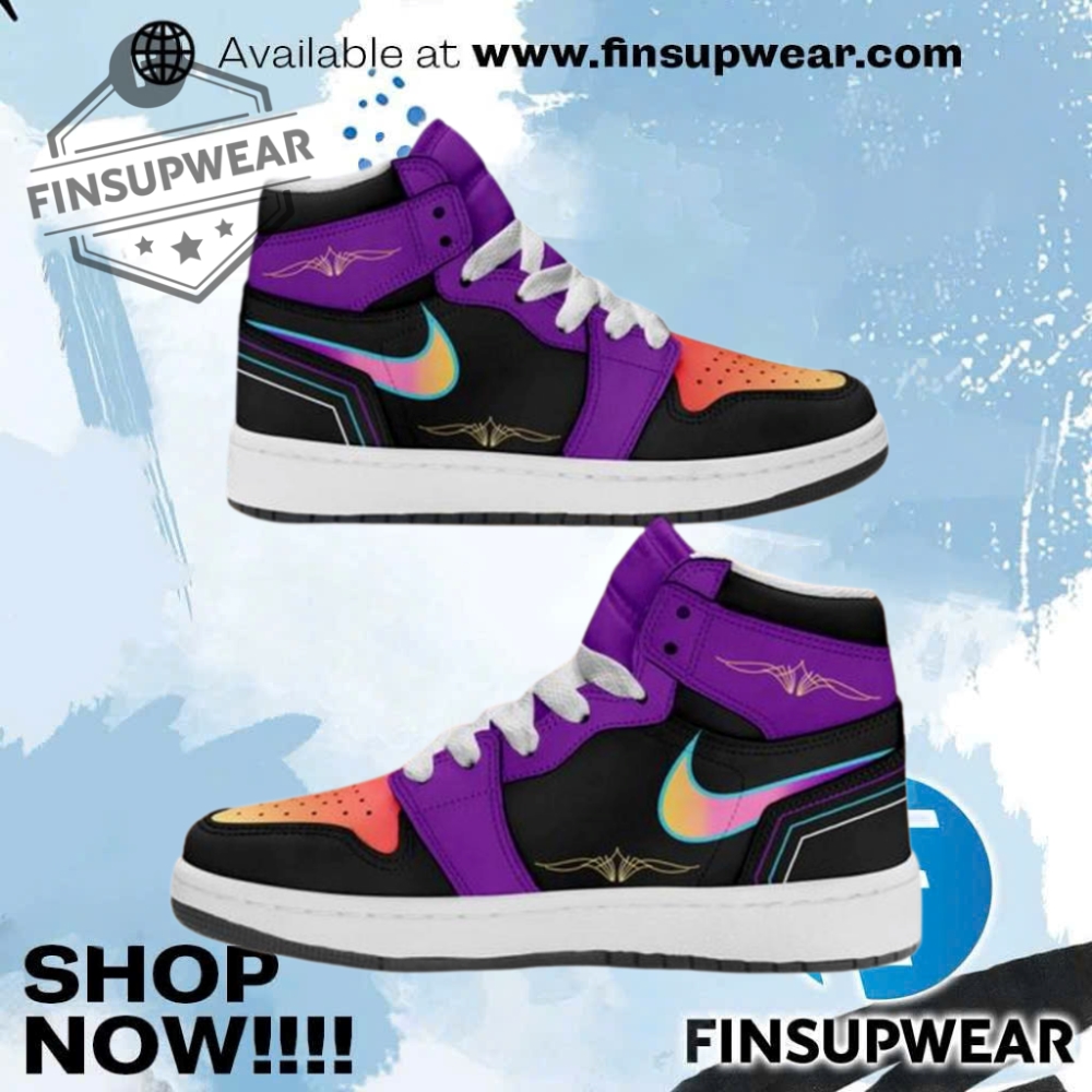 Phoenix Suns Special Edition Purple Air Jordan 1 Sneaker