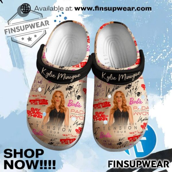 Kylie Minogue Tension Tour 2025 Crocs finsupwear 1
