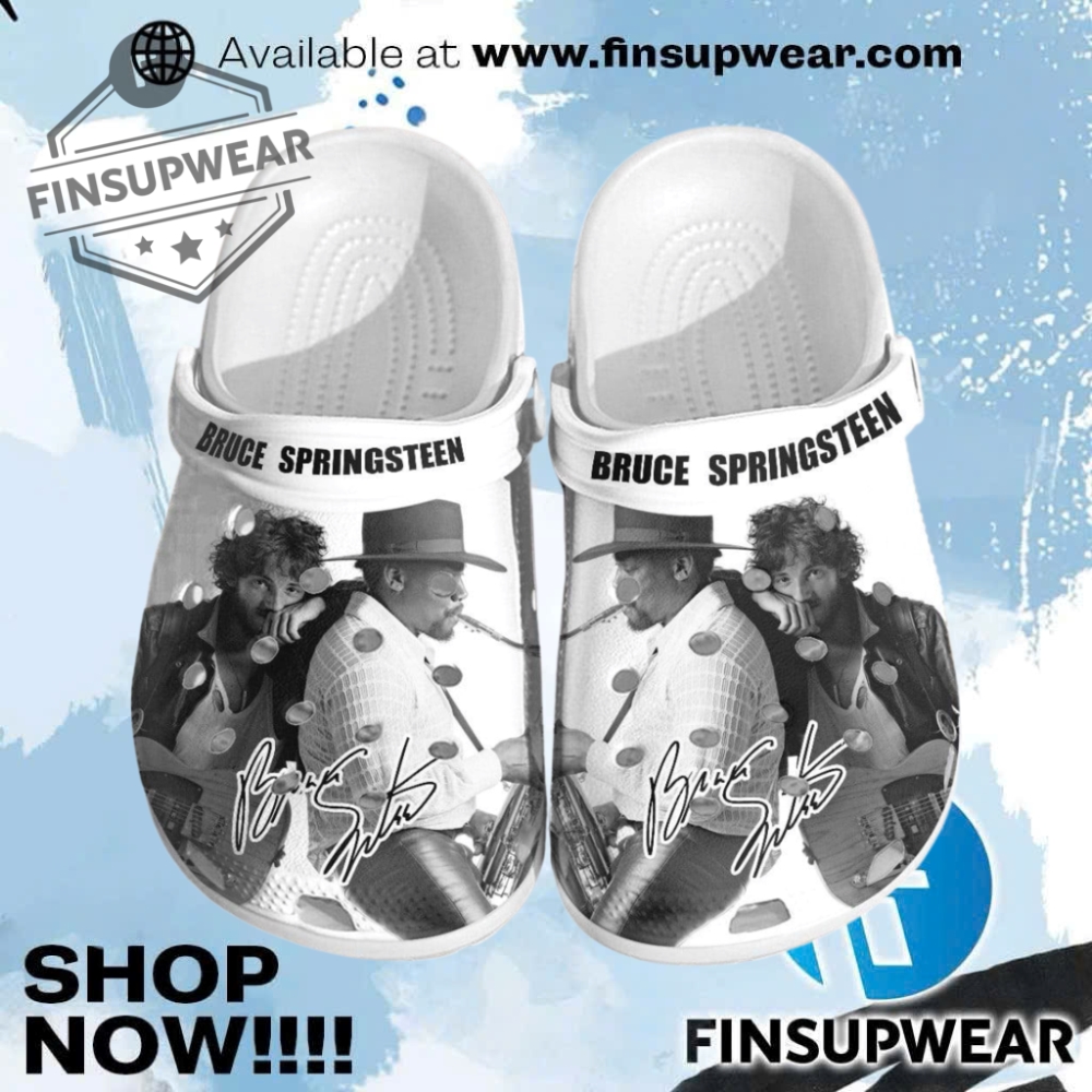 Bruce Springsteen Black And White Limited Edition Crocs 1 Bruce Springsteen Black And White Limited Edition Crocs
Crocs