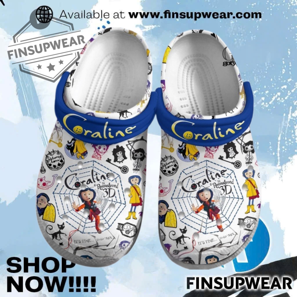 Coraline Time To Go Back Kids Crocs 1 Coraline Time To Go Back Kids Crocs Crocs