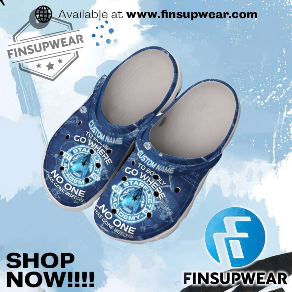 Star Trek Custome Name Star Fleet Academy Crocs Clogs 1 Star Trek Custome Name Star Fleet Academy Crocs Clogs Crocs