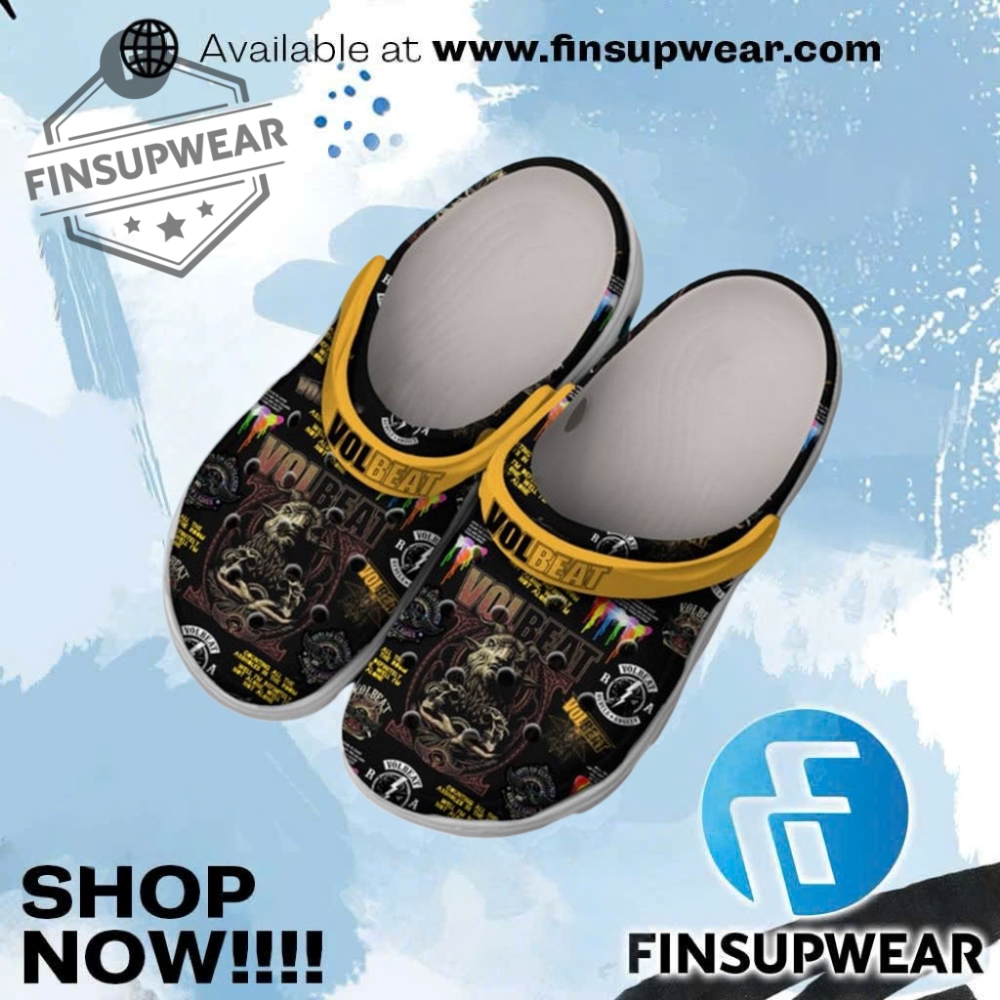 Volbeat Limited Edition Crocs Shoes 1 Volbeat Limited Edition Crocs Shoes Crocs