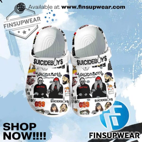 Suicideboys G59 Crocs Crocband Shoes finsupwear 1
