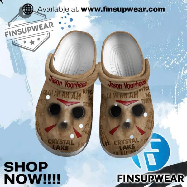 Jason Voorhees Crystal Lake Crocs finsupwear 1