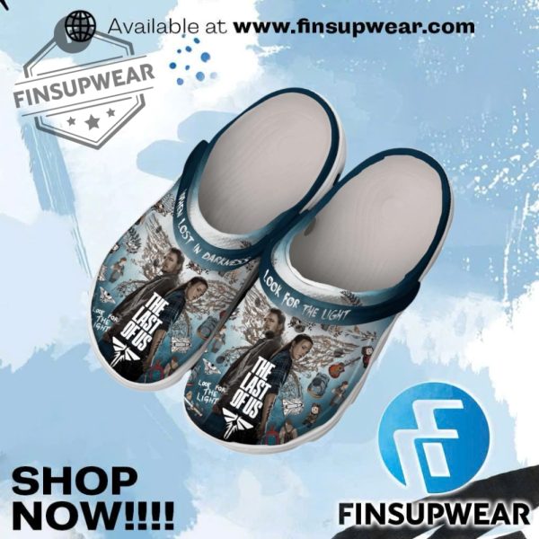 The Last Of Us When Lost In Darkness Clogs Crocs finsupwear 1