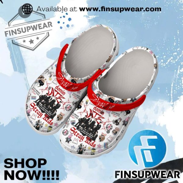 Stray Kids Everywhere All Around The World Clogs Crocs finsupwear 1