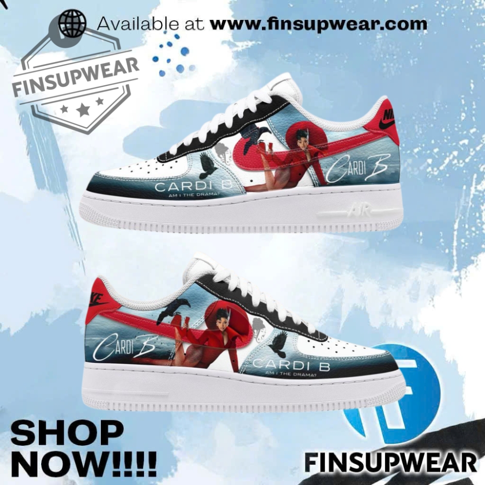 Cardi B Am I The Drama Limited Edition Air Force 1 finsupwear 1