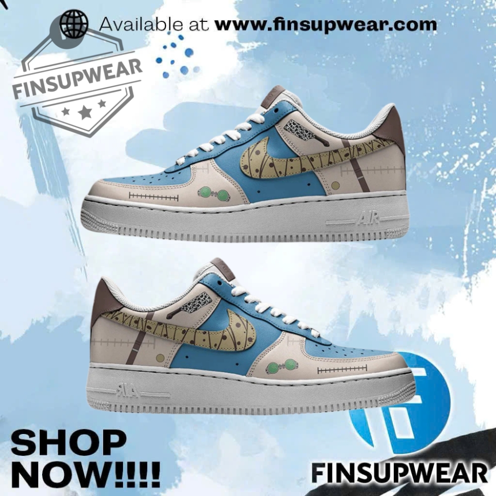 Nanami Jujutsu Kaisen Custom Air Force 1 Shoes finsupwear 1