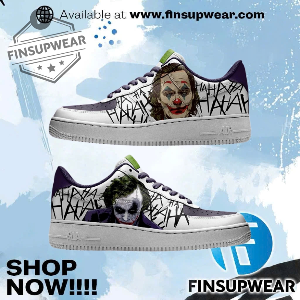 Joker Clown Face Limited Edition Air Force 1 Shoes