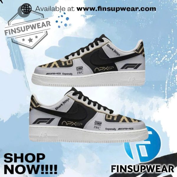 Mercedes F1 Team X F1 The Movie 2025 Apxgp Brad Pitt Special Air Force 1 Shoes finsupwear 1