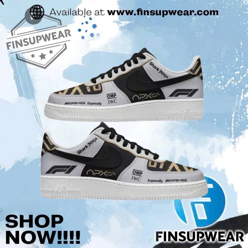 Mercedes F1 Team X F1 The Movie 2025 Apxgp Brad Pitt Special Air Force 1 Shoes