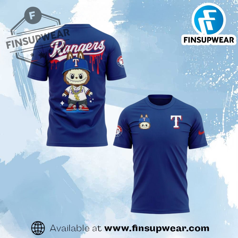 Texas Rangers X Labubu Limited Edition Shirt