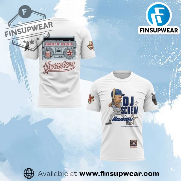 Houston Astros Mlb X Dj Screw Shirt finsupwear 1