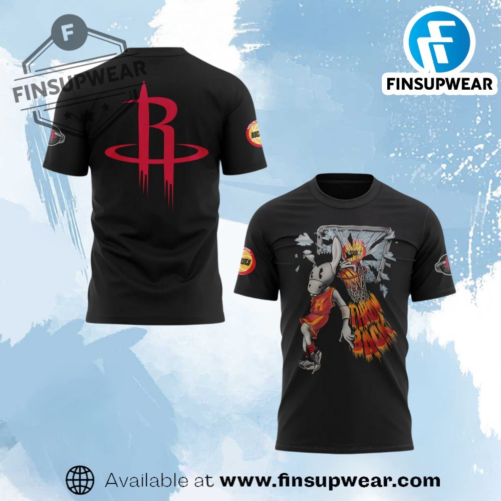 Houston Rockets Donkeeboy Art Limited Edition Shirt
