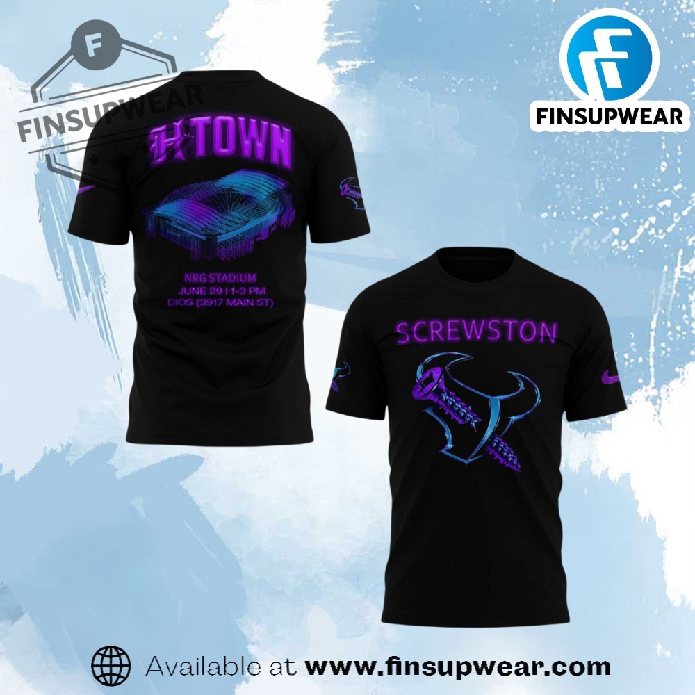 Houston Texans X Dj Screw Screwston Limited Edition Shirt
