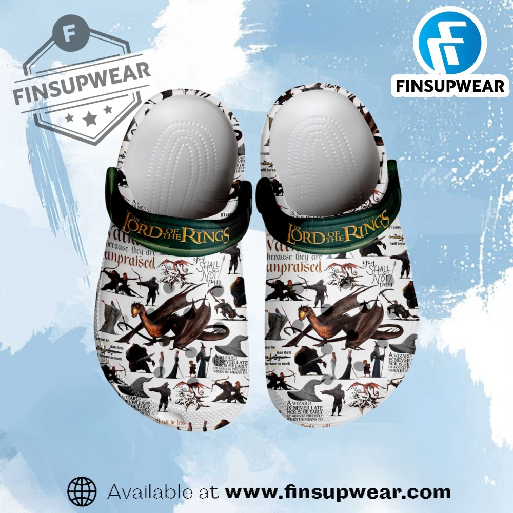 The Lord Of The Rings Movie Crocs Crocband Clogs Shoes