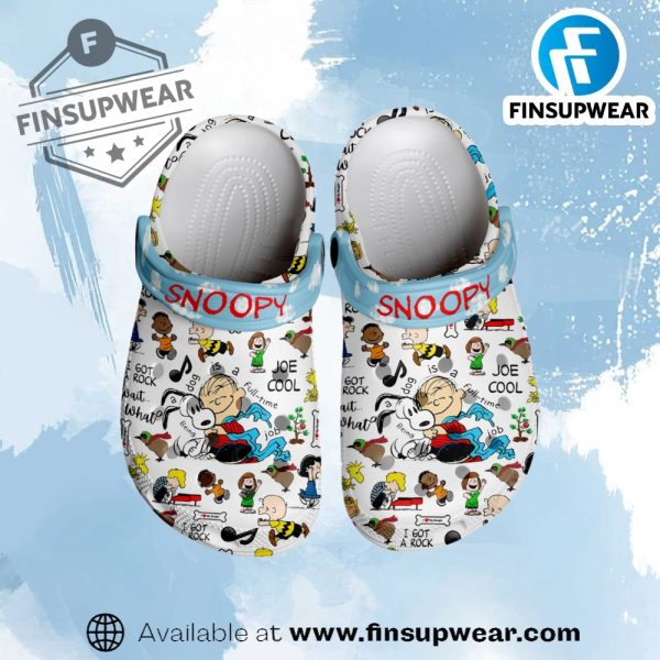 Snoopy Cartoon Crocs Clogs Crocband Shoes finsupwear 1