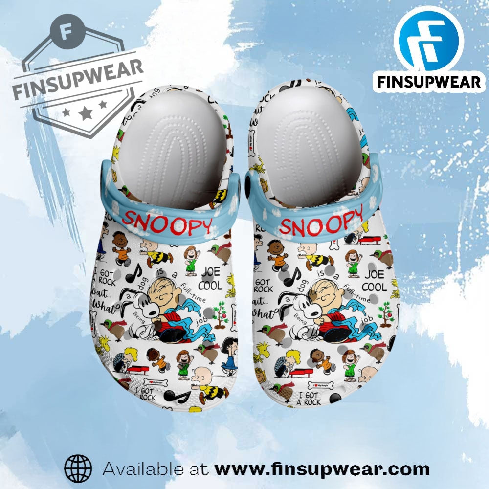 Snoopy Cartoon Crocs Clogs Crocband Shoes