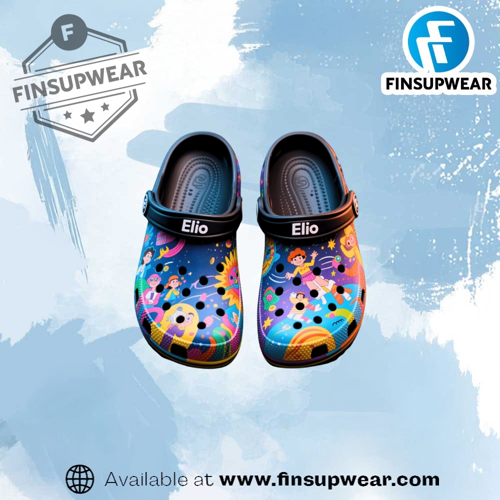 Elio Cartoon Crocs Crocband Clogs Shoes