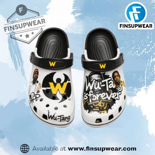 Wutang Clan Music Crocs Crocband Clogs Shoes finsupwear 1 1