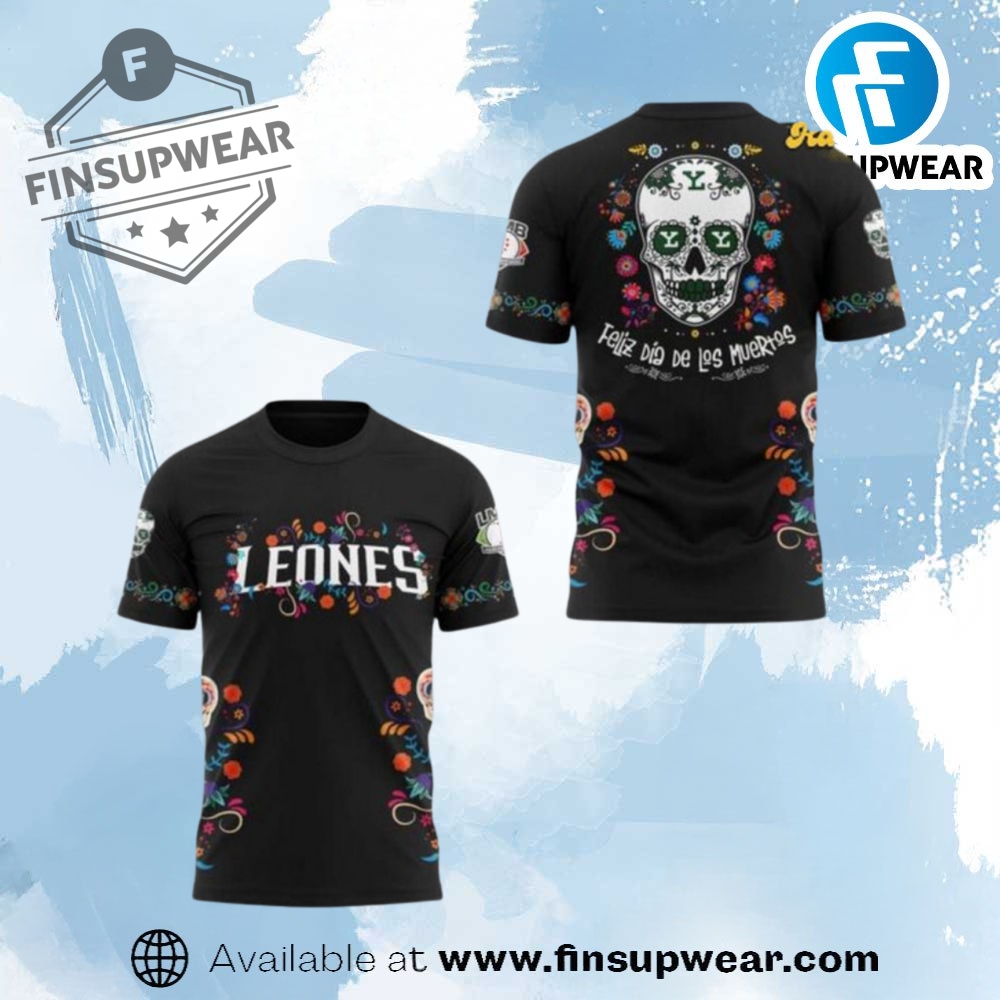 Leones De Yucatán X Día De Muertos 2025 Shirt