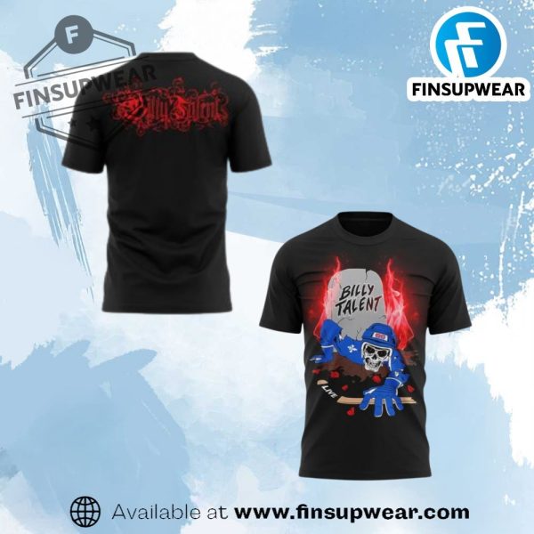 Billy Talent In Quebec Canada Tour 2025 Special Shirt finsupwear 1