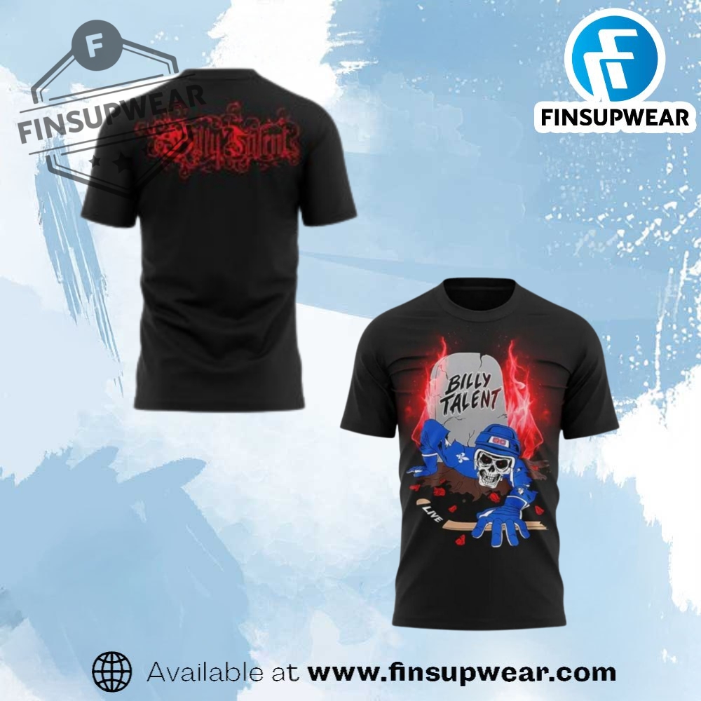 Billy Talent In Quebec Canada Tour 2025 Special Shirt