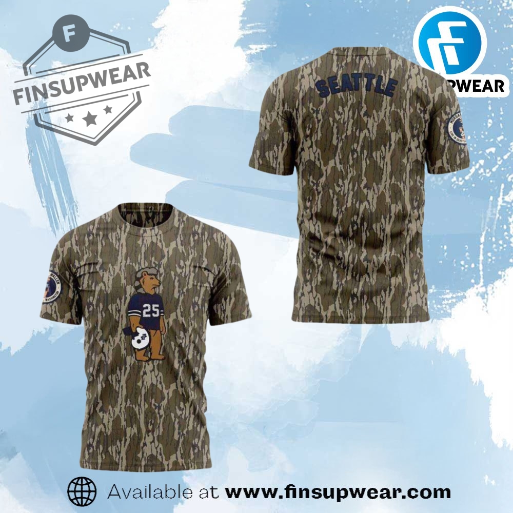 Morgan Wallen Seattle 2025 Camo Shirt