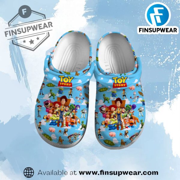 Toy Story Cartoon Crocs Crocband Clogs Shoes finsupwear 1