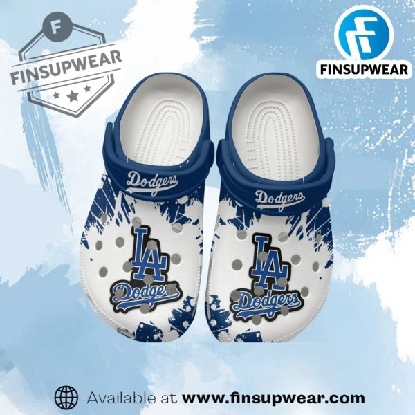 Los Angeles Dodgers Mlb Sport Crocs Crocband Clogs Shoes finsupwear 1