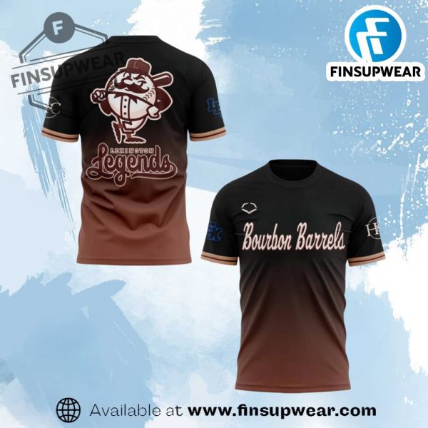 Lexington Legends X Kentucky Bourbon Barrels Alter Ego 2025 Special Shirt finsupwear 1