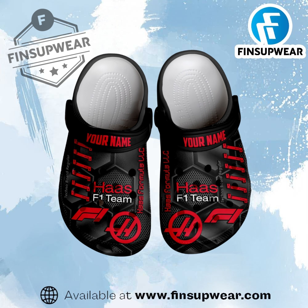 Haas Formula Llc F1 Team Sport Crocs Crocband Clogs Shoes