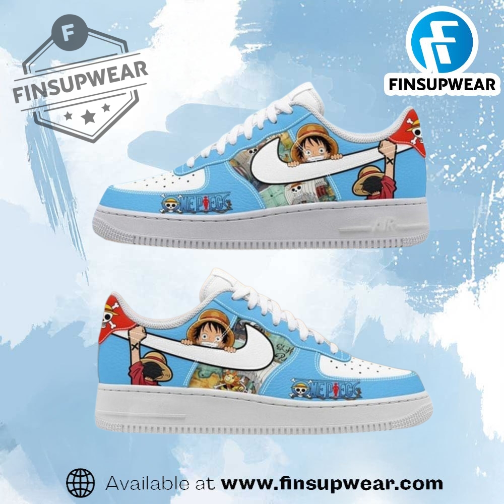 One Piece Luffy Air Force 1 finsupwear 1