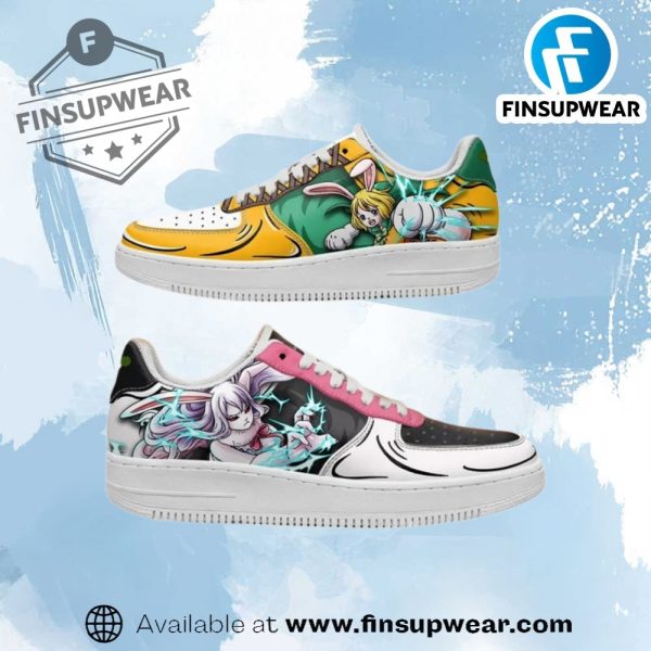 Mink Carrot Air Force Custom Anime Shoes finsupwear 1
