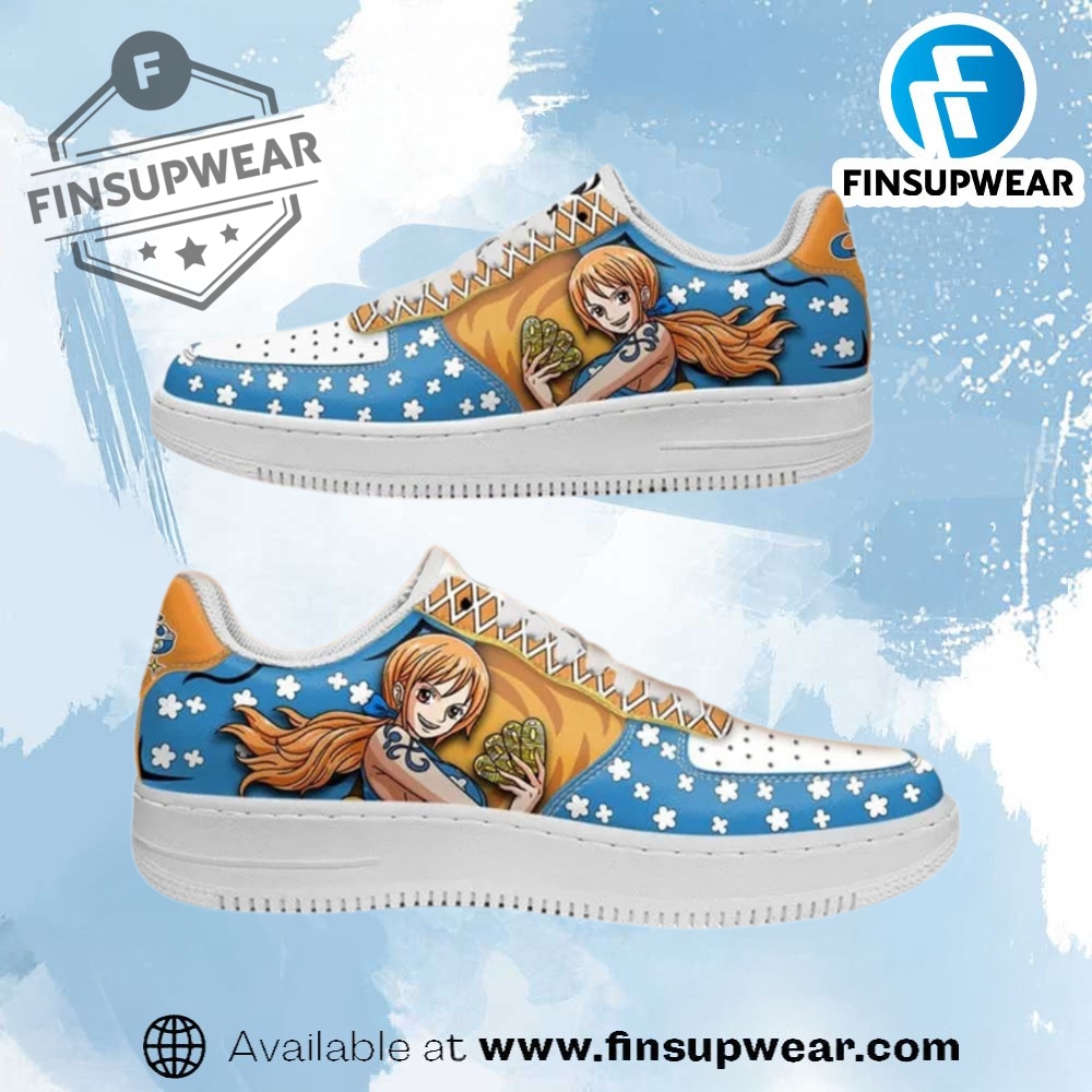 Nami Air Force Custom Anime Shoes