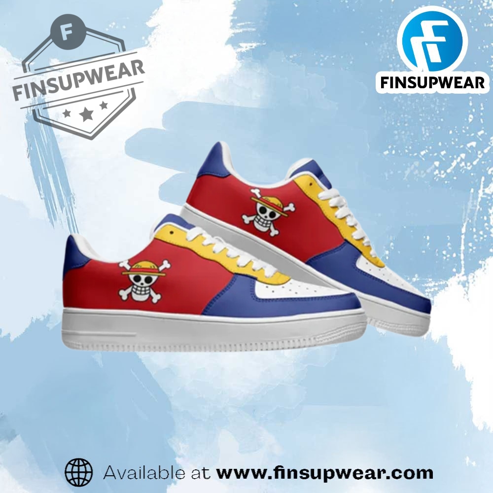 Luffy One Piece Air Force Shoes Custom Shoes