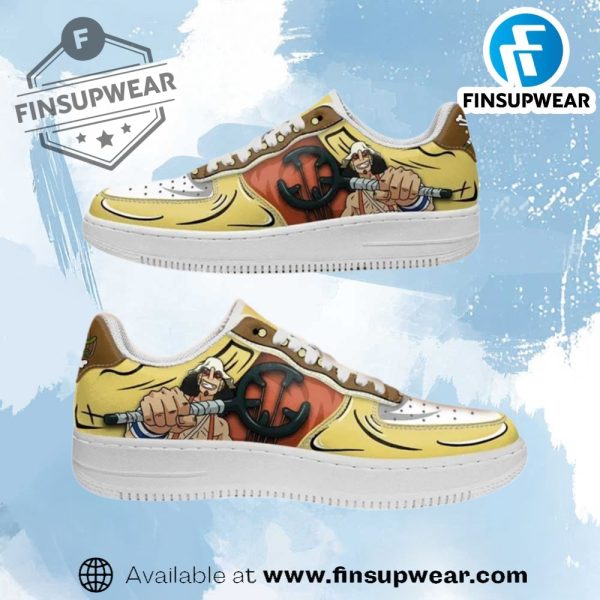 Usopp Air Force Custom Anime Shoes finsupwear 1