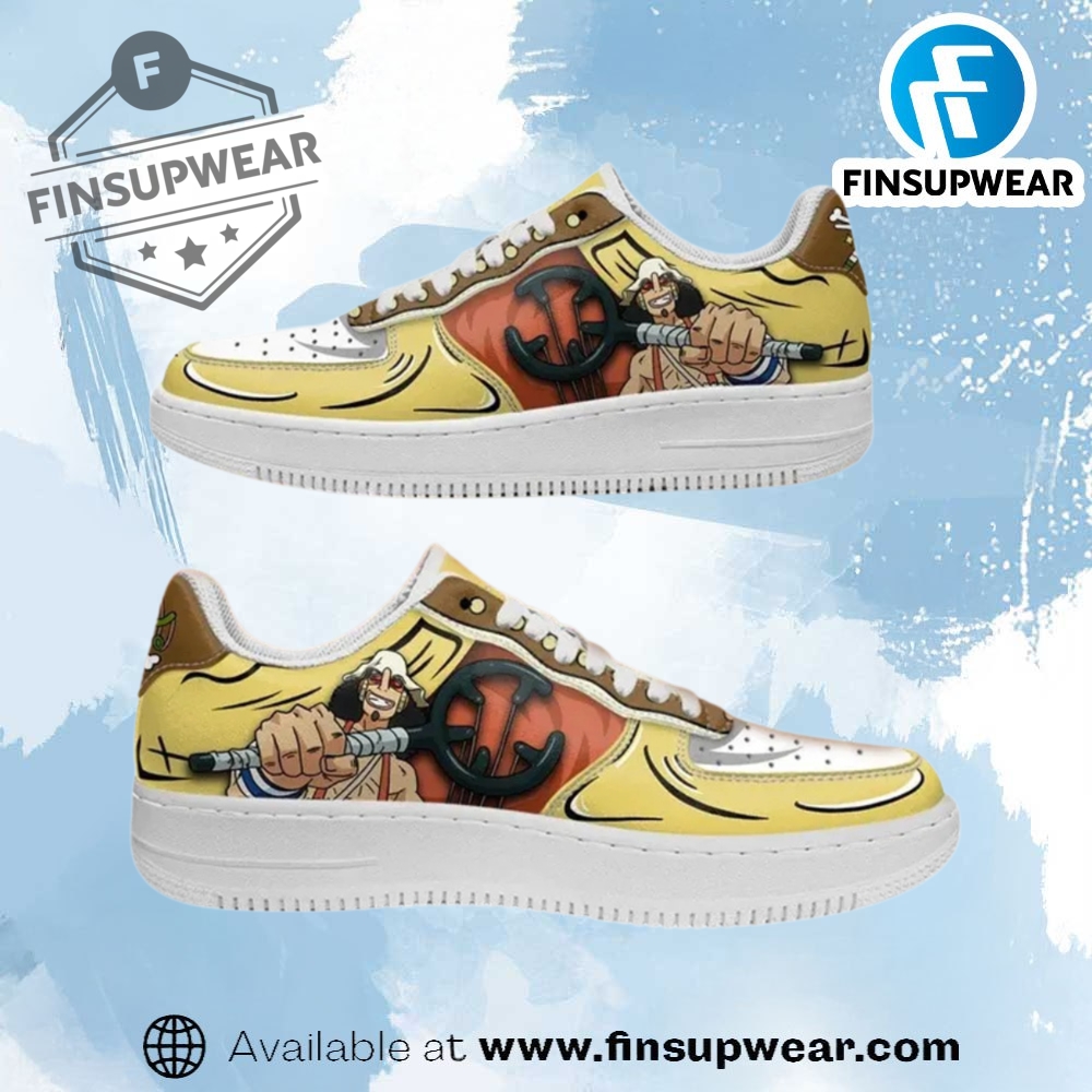 Usopp Air Force Custom Anime Shoes
