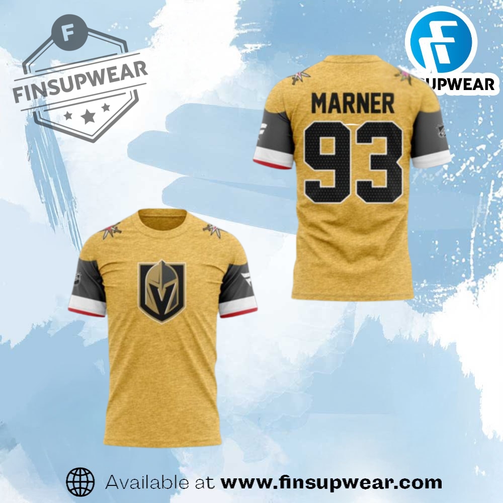 Vegas Golden Knights Mitch Marner Home Breakaway 2025 Shirt