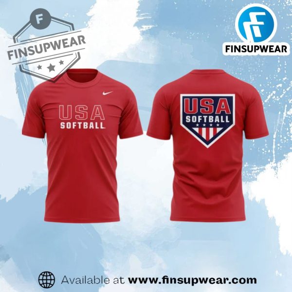 2025 Usa Softball Special Edition Shirt finsupwear 1