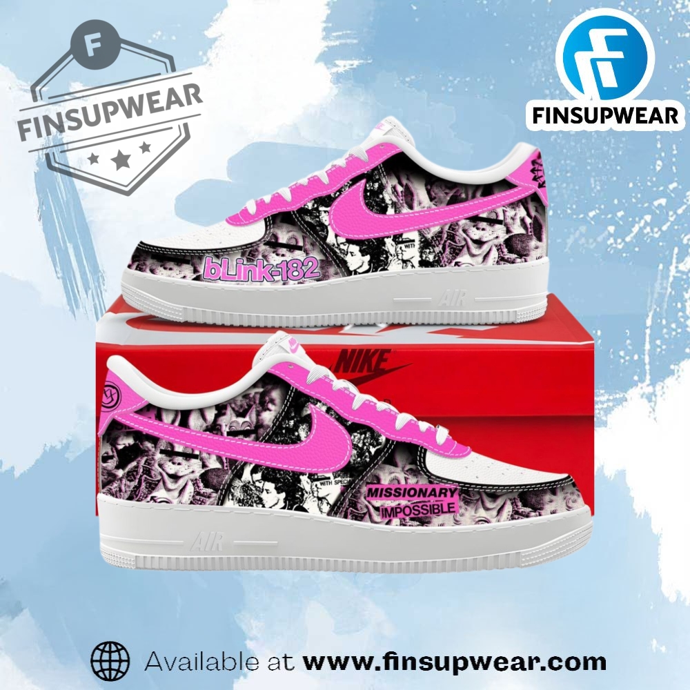 Blink182 Missionary Impossible 2025 Tour Special Air Force 1 Sneakers