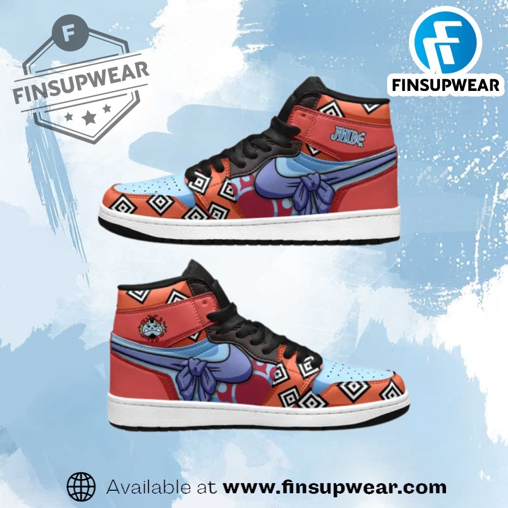 One Piece Jinbe Knight Of The Sea Edition High Top Sneakers