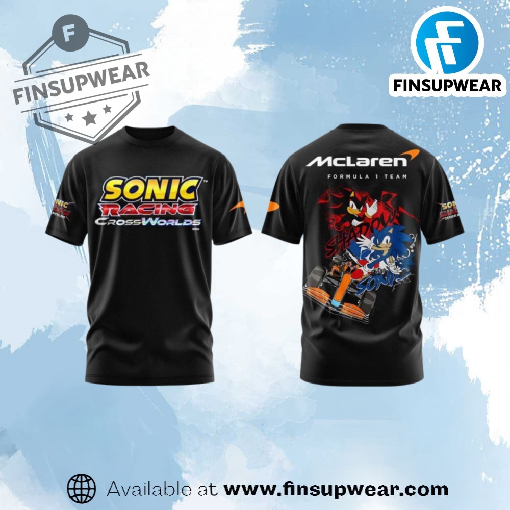Mclaren F1 X Sonic Racing World Shirt