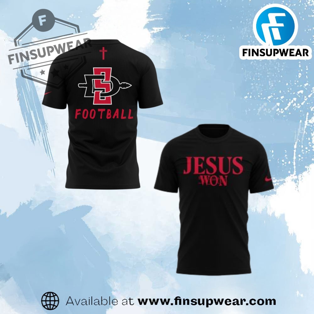 San Diego State Football Jesus Won Special Shirt