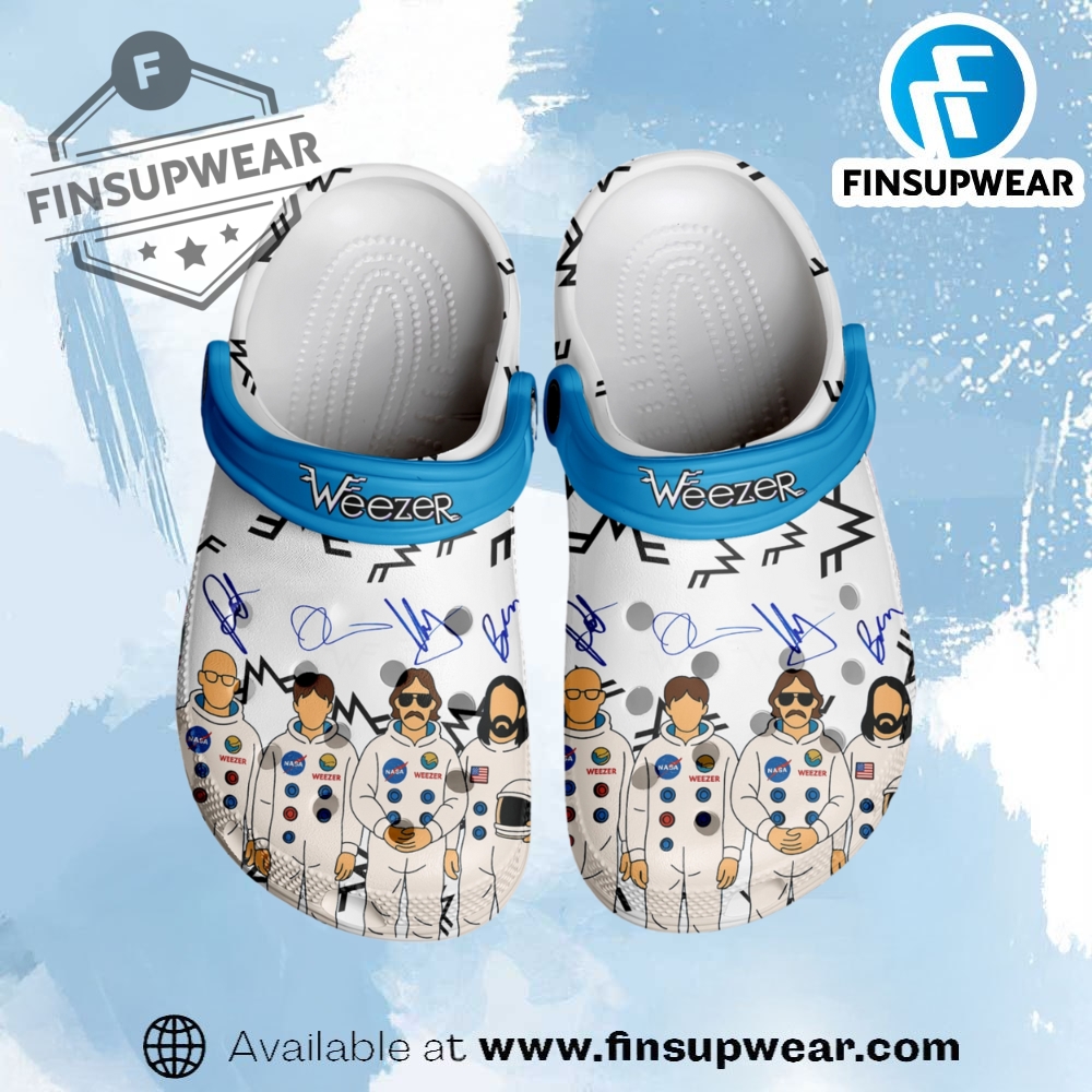 Weezer Band Music Crocs Crocband Clogs finsupwear 1