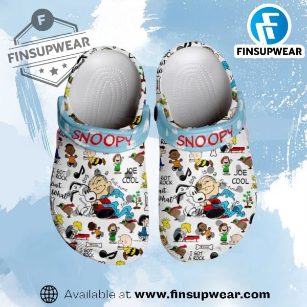 Snoopy Joe Cool Crocs finsupwear 1