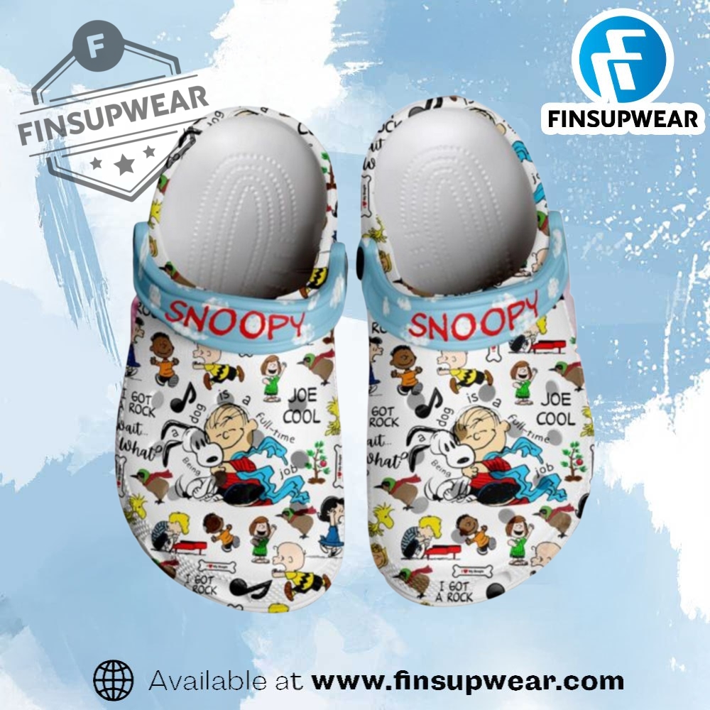 Crocs 2025: All Comfort, All Vibes 3 Snoopy Joe Cool Crocs
