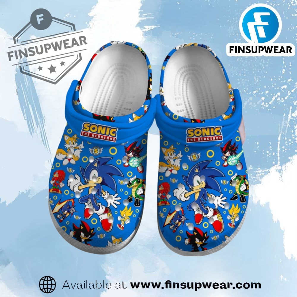 Crocs 2025: All Comfort, All Vibes 4 Sonic The Hedgehog Crocs