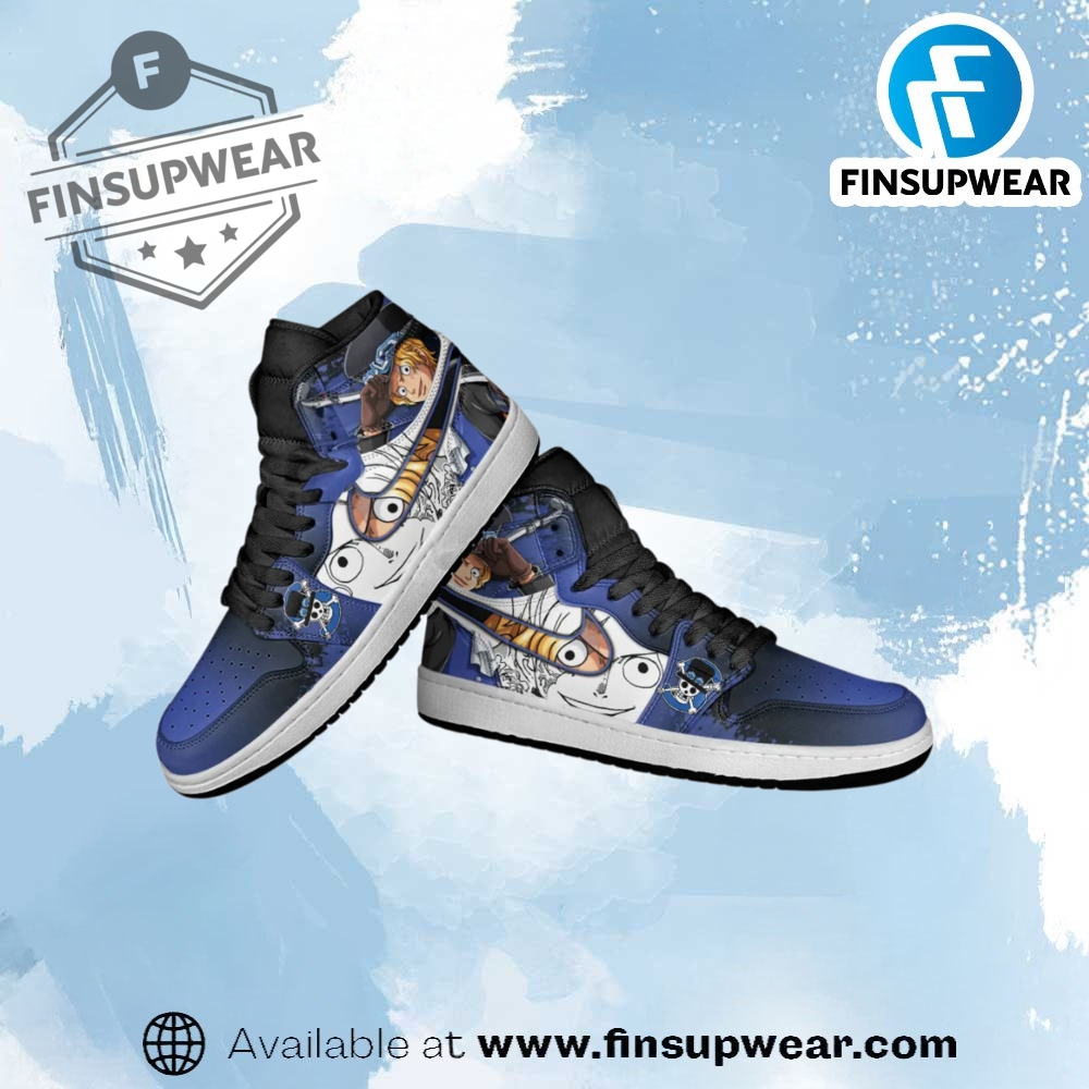 Sabo Anime Jordan High Top Custom Shoes